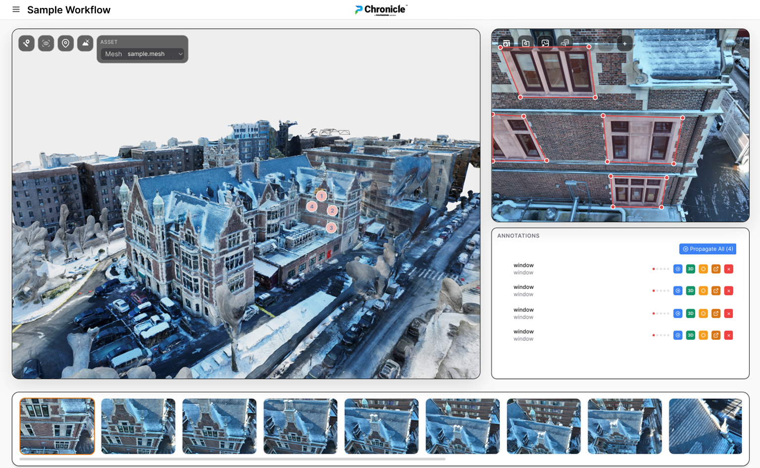 Smart Drone Inspection – ParInspect in action